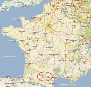 Toulouse map - The French Traveler